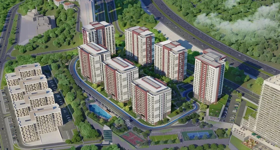 Avcılar Firüzköy, Avcılar — dış cephe görselleştirmesi