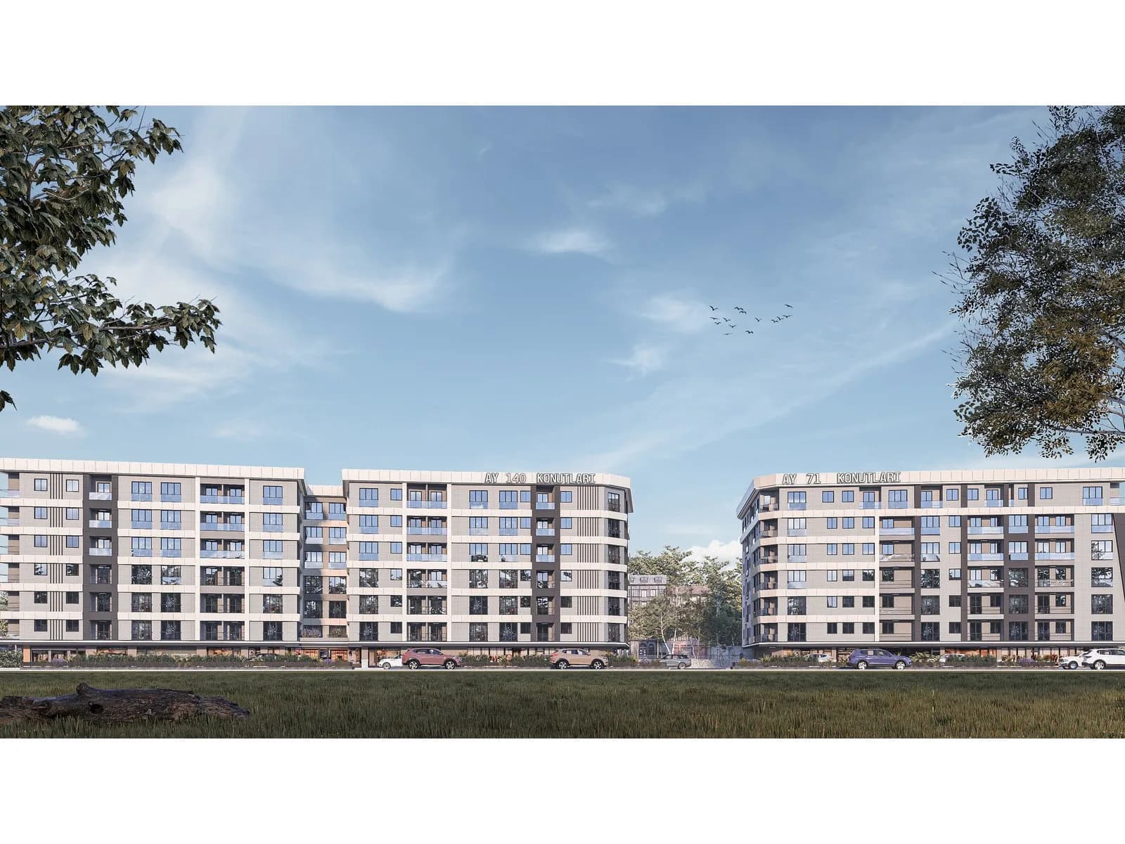Ay 140 Konutları, Maltepe — dış cephe görselleştirmesi · 2. görsel