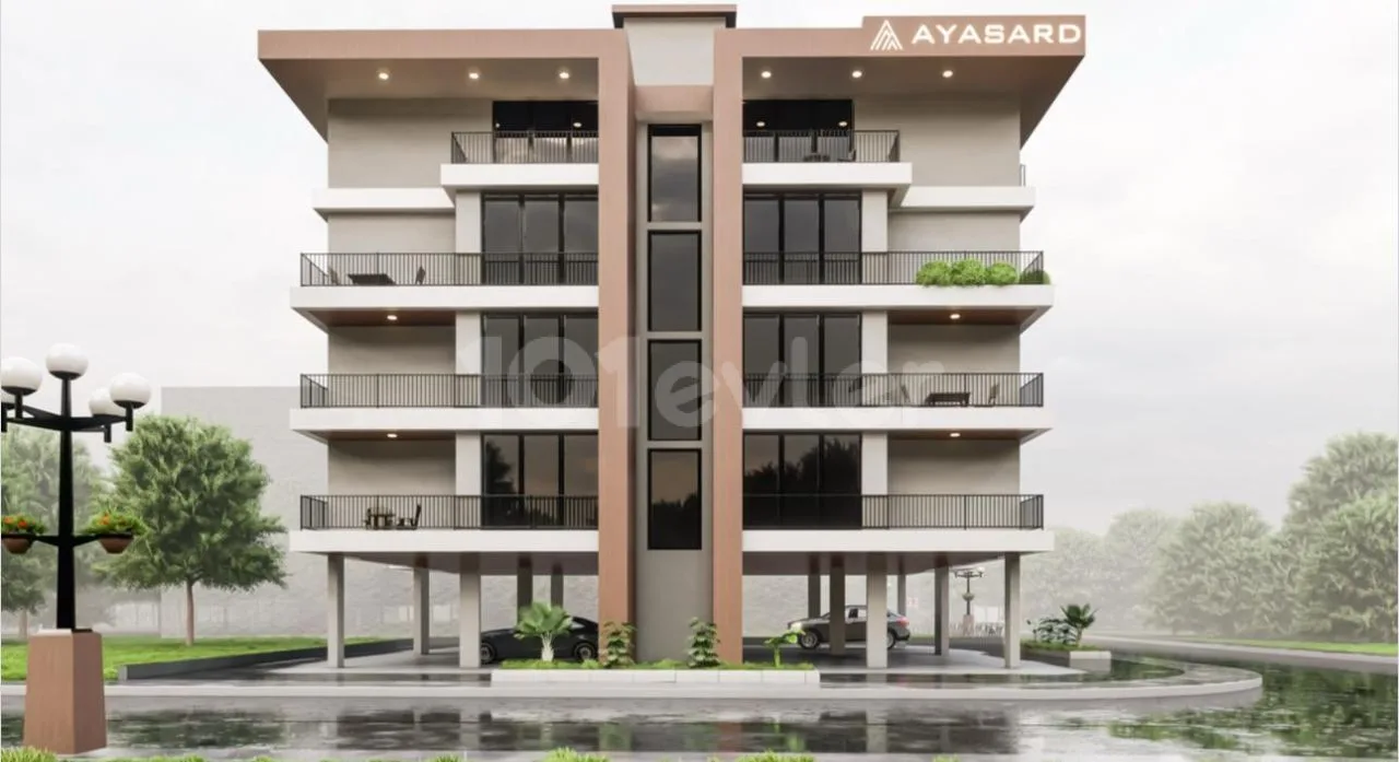 Ayas 1, Lefkoşa — dış cephe görselleştirmesi · 4. görsel