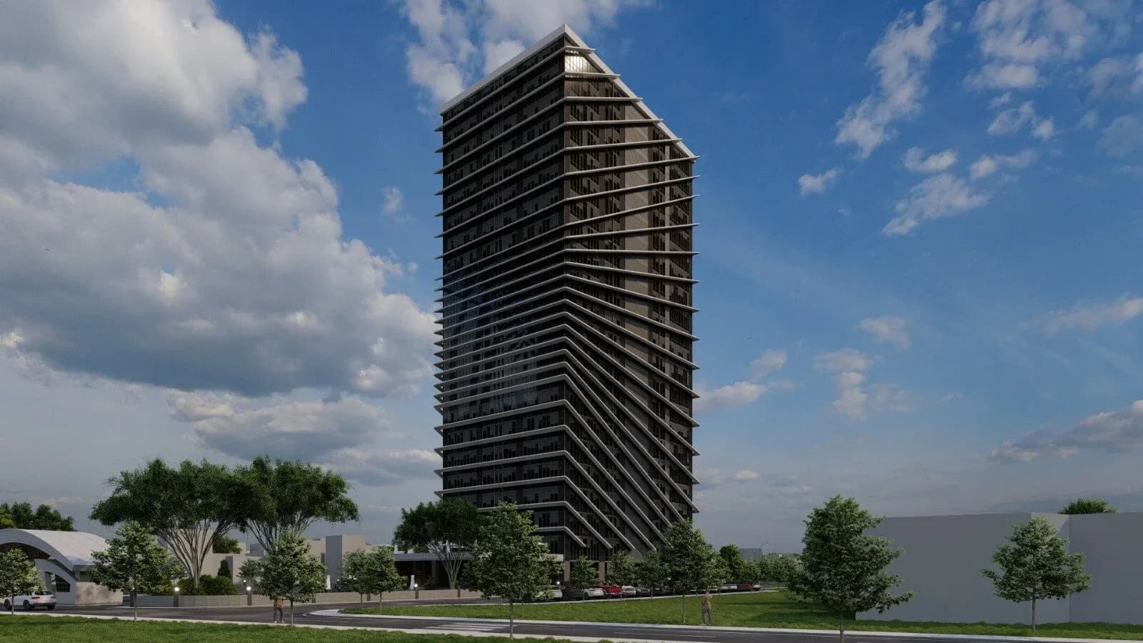 Ayos-Sun Plaza, Kartal — dış cephe görselleştirmesi