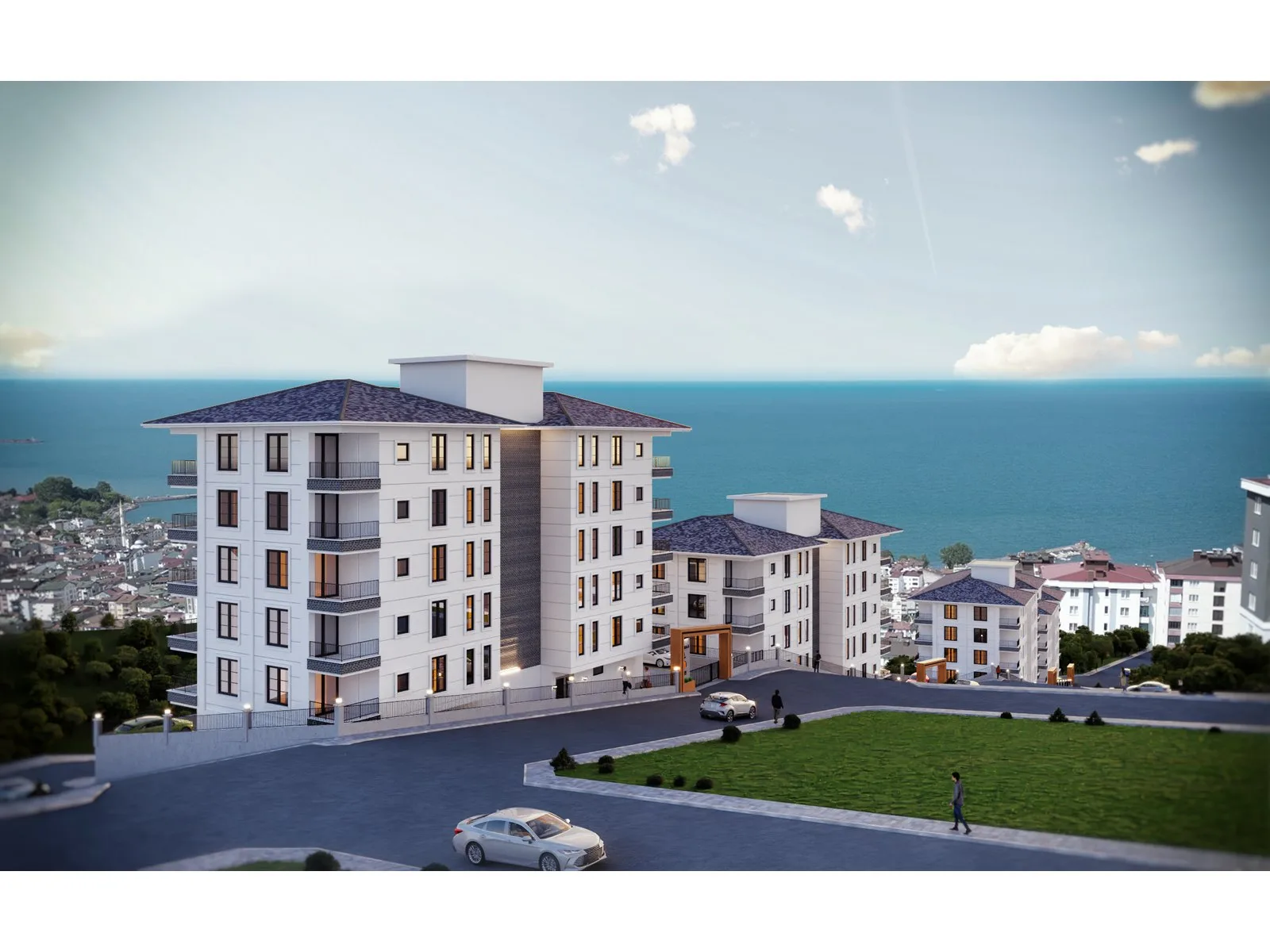 Aysira 5, Ordu — dış cephe görselleştirmesi