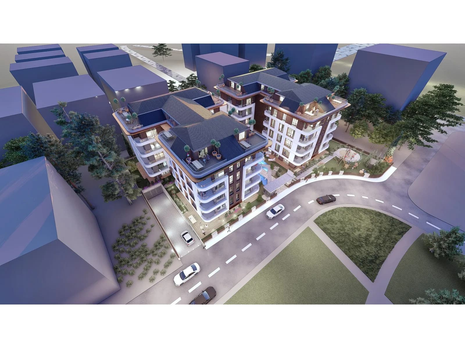 Babacan Gardenia, Bahçelievler — dış cephe görselleştirmesi · 3. görsel