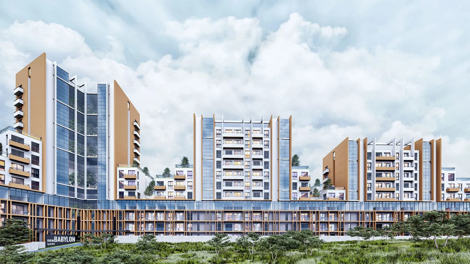 Babylon Ankara, Çankaya — dış cephe görselleştirmesi · 3. görsel