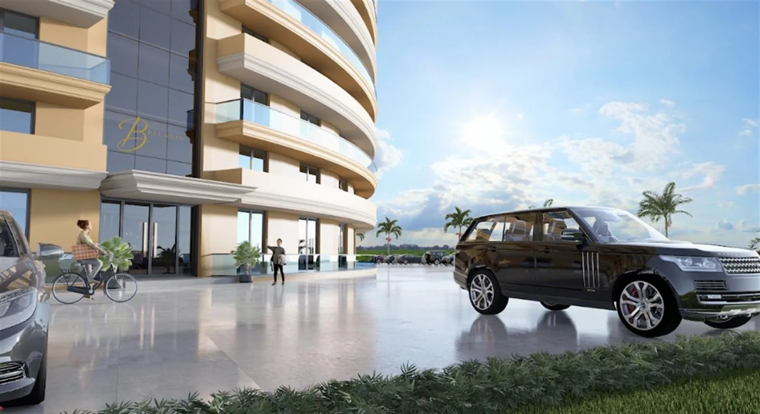Bellagio Residence, İskele — dış cephe görselleştirmesi · 5. görsel