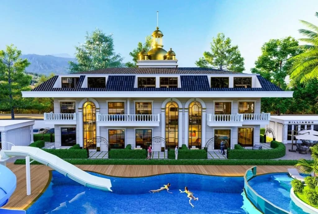 Bey Class, Alanya — dış cephe görselleştirmesi