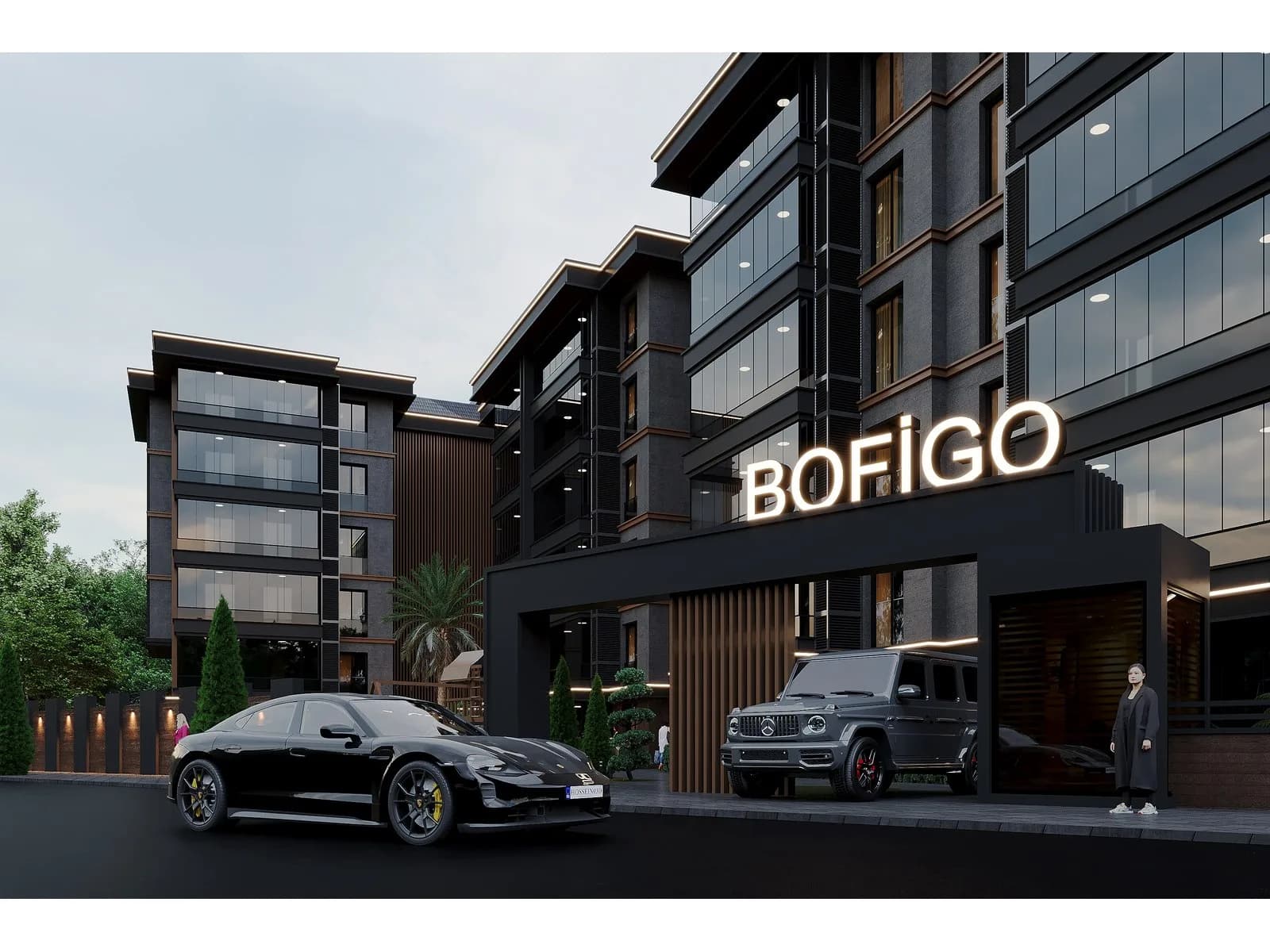 Bofigo Serenity Prestige, Torbalı — dış cephe görselleştirmesi · 4. görsel