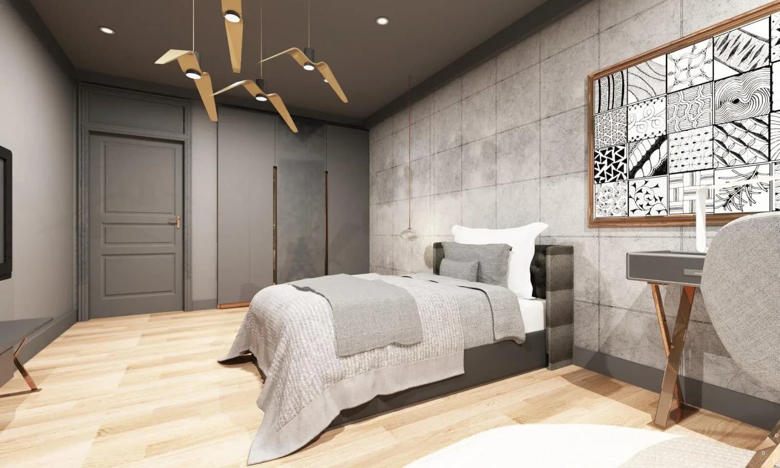 Bordo Premium, Aksu — dış cephe görselleştirmesi · 4. görsel