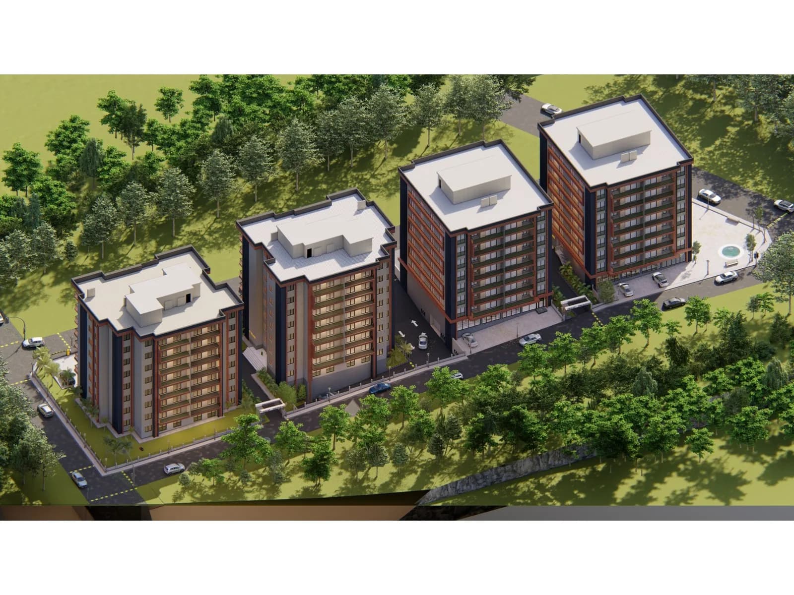 Büyük Kültür Sitesi, Silivri — dış cephe görselleştirmesi · 3. görsel