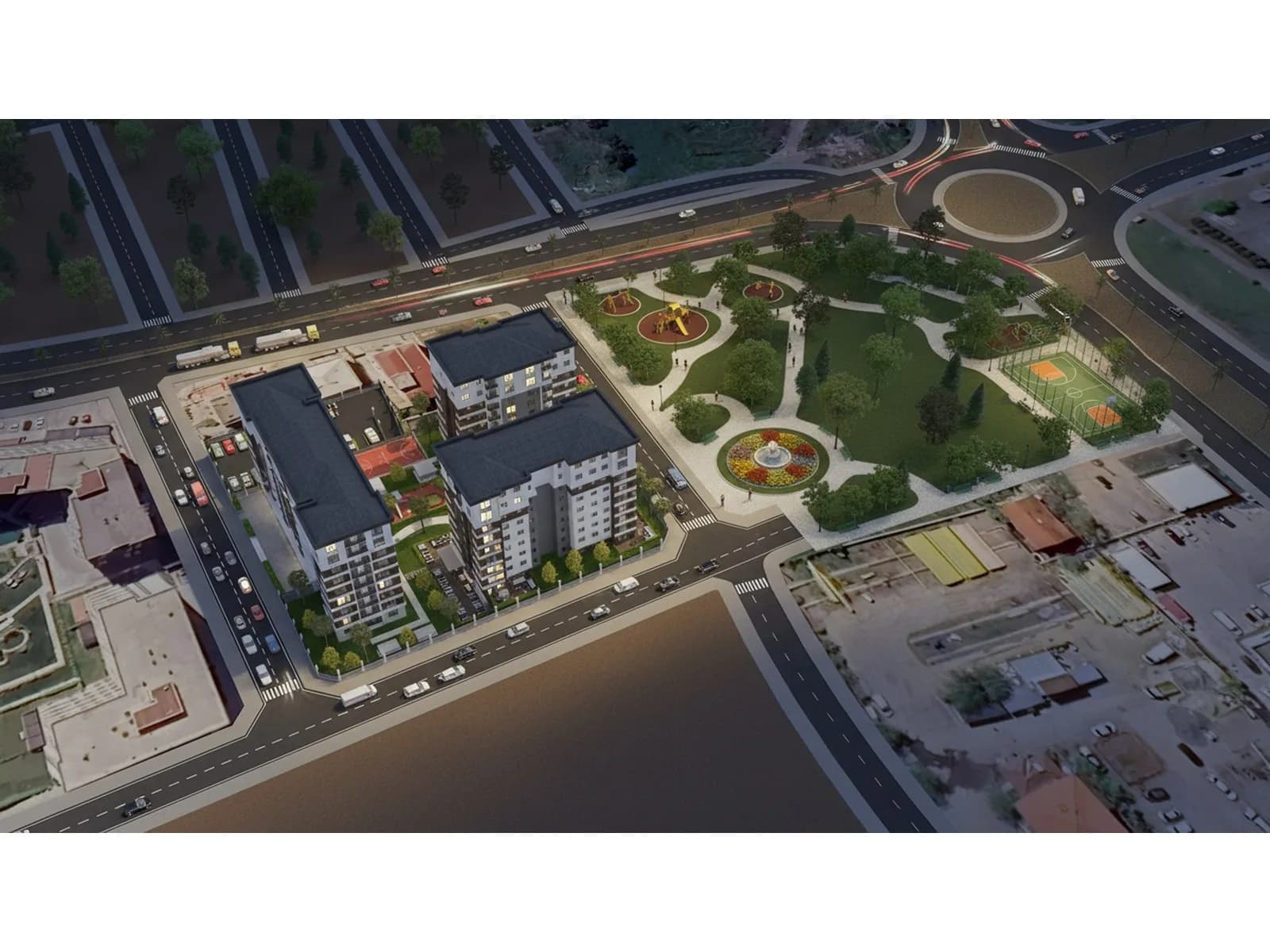 Çamlık Vadi Evleri, Pendik — dış cephe görselleştirmesi · 3. görsel