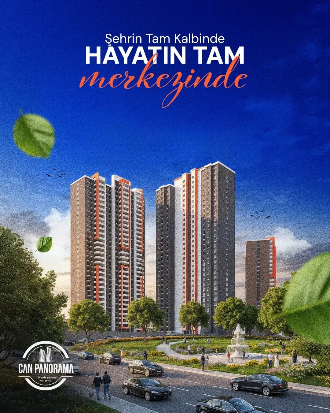 Can Panorama, Mamak — dış cephe görselleştirmesi