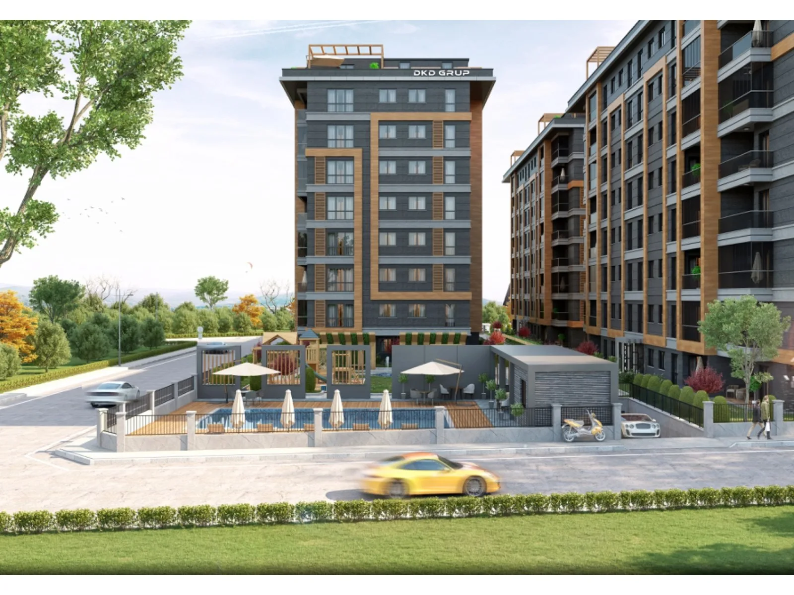 Capello Exclusive Tuzla, Tuzla — dış cephe görselleştirmesi · 4. görsel
