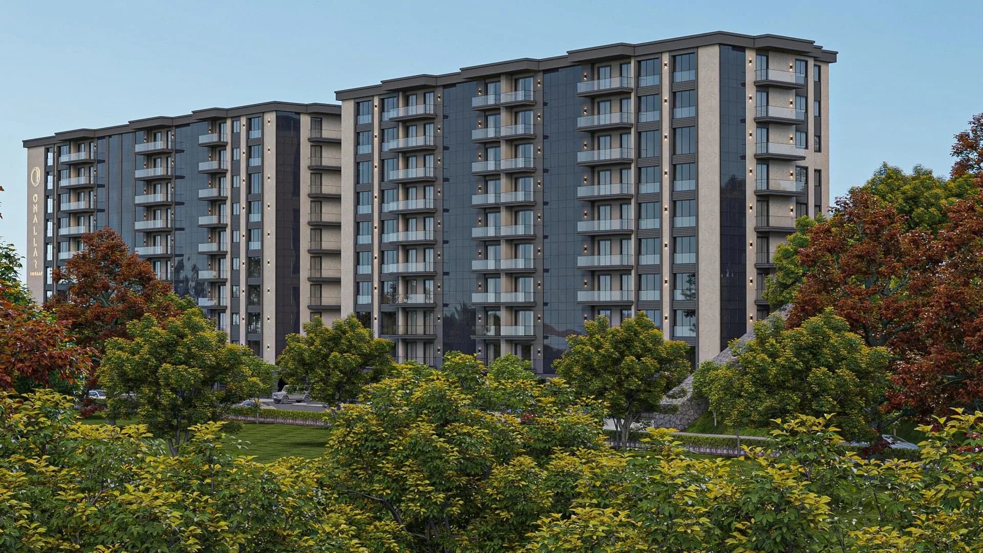 Casa Delta City, Giresun — dış cephe görselleştirmesi