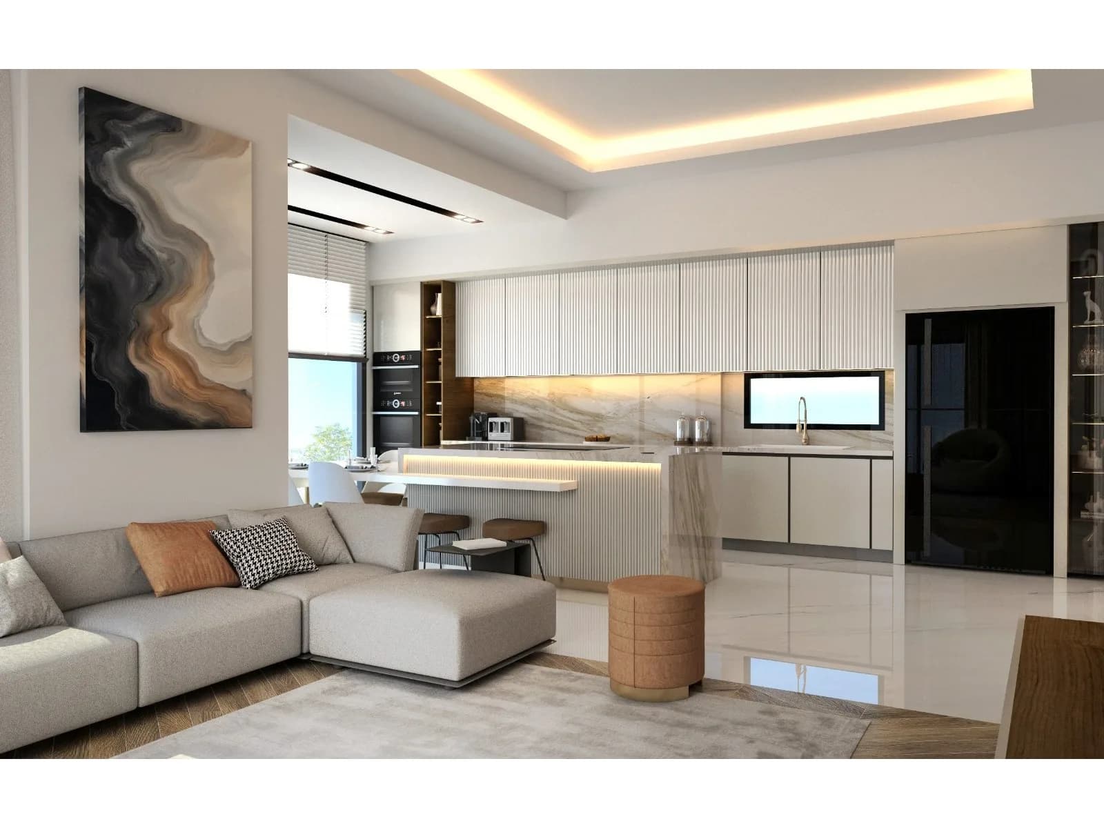 Çaybağları Villa, Melikgazi — dış cephe görselleştirmesi · 5. görsel