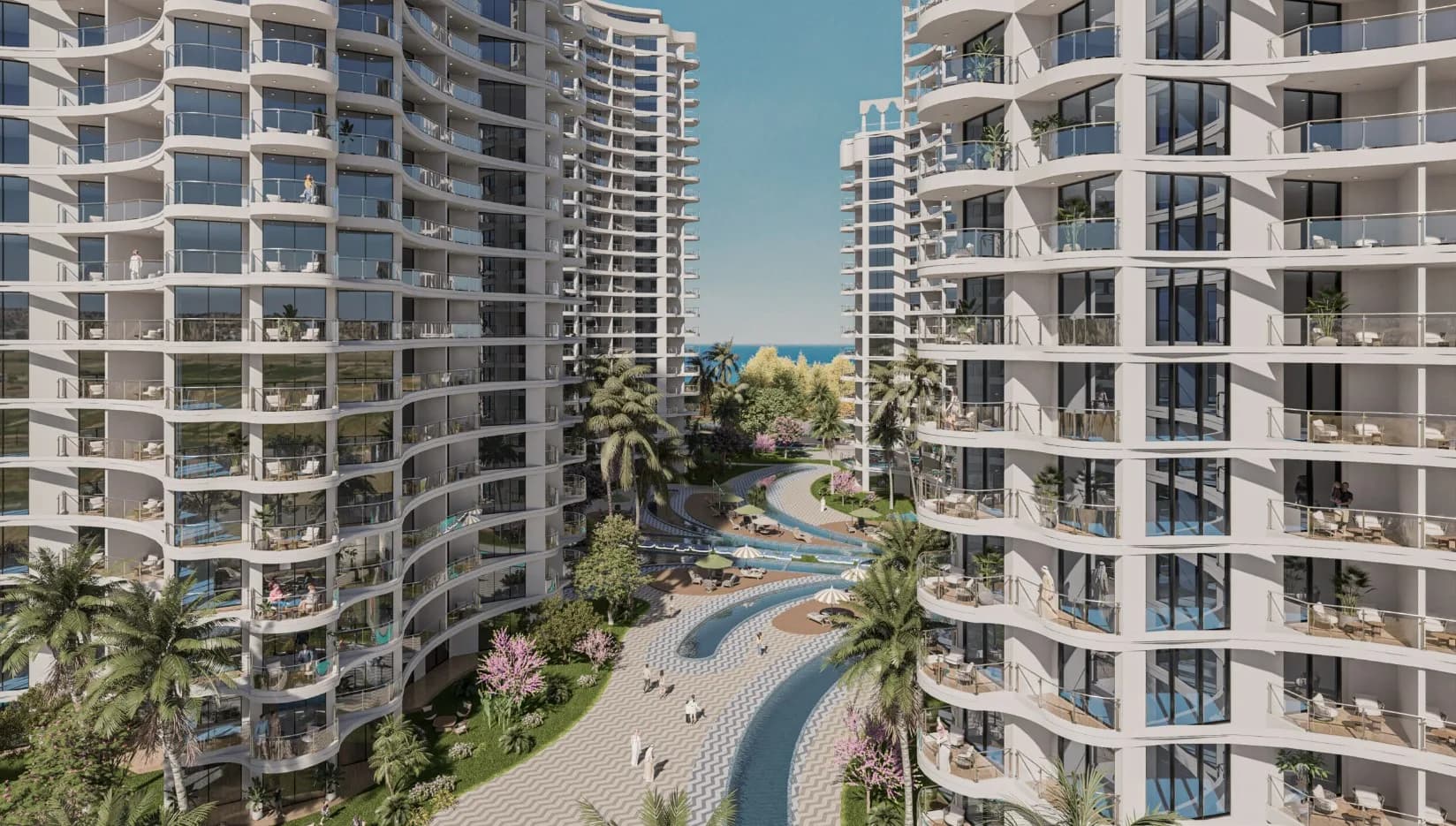 Caesar Palm Jumeirah, İskele — dış cephe görselleştirmesi