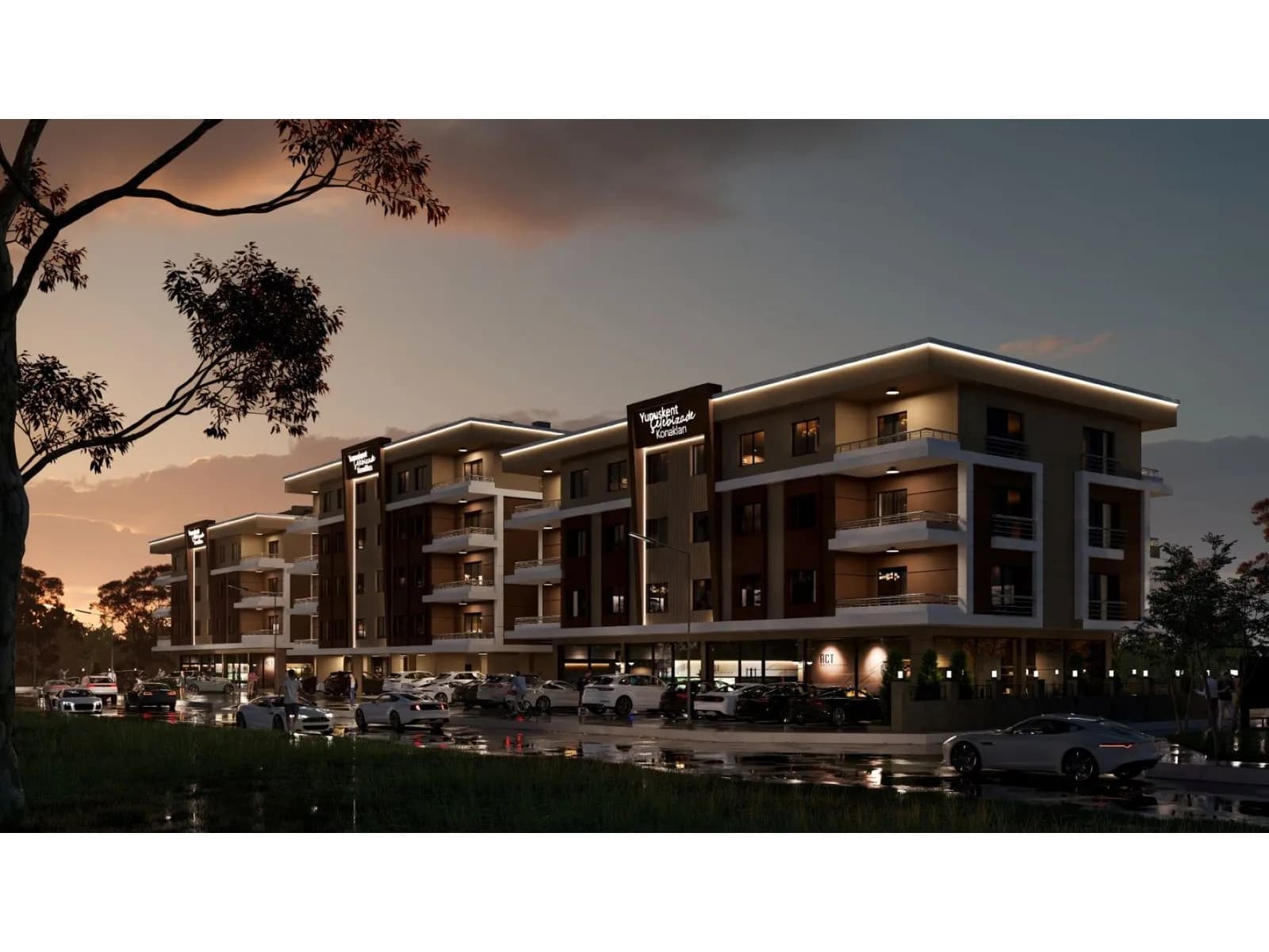 Çelebizade Konakları, Ordu — dış cephe görselleştirmesi