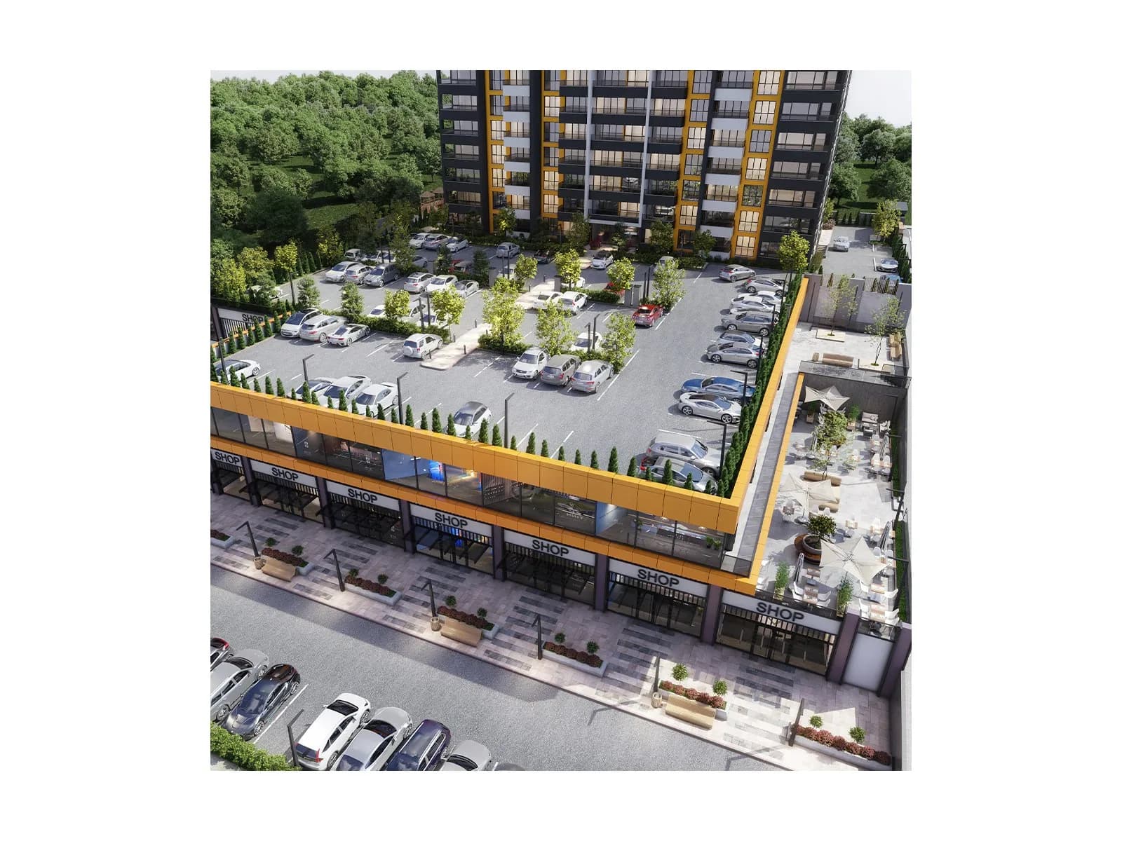 Çelikoğlu Vera Star, Yenimahalle — dış cephe görselleştirmesi · 3. görsel