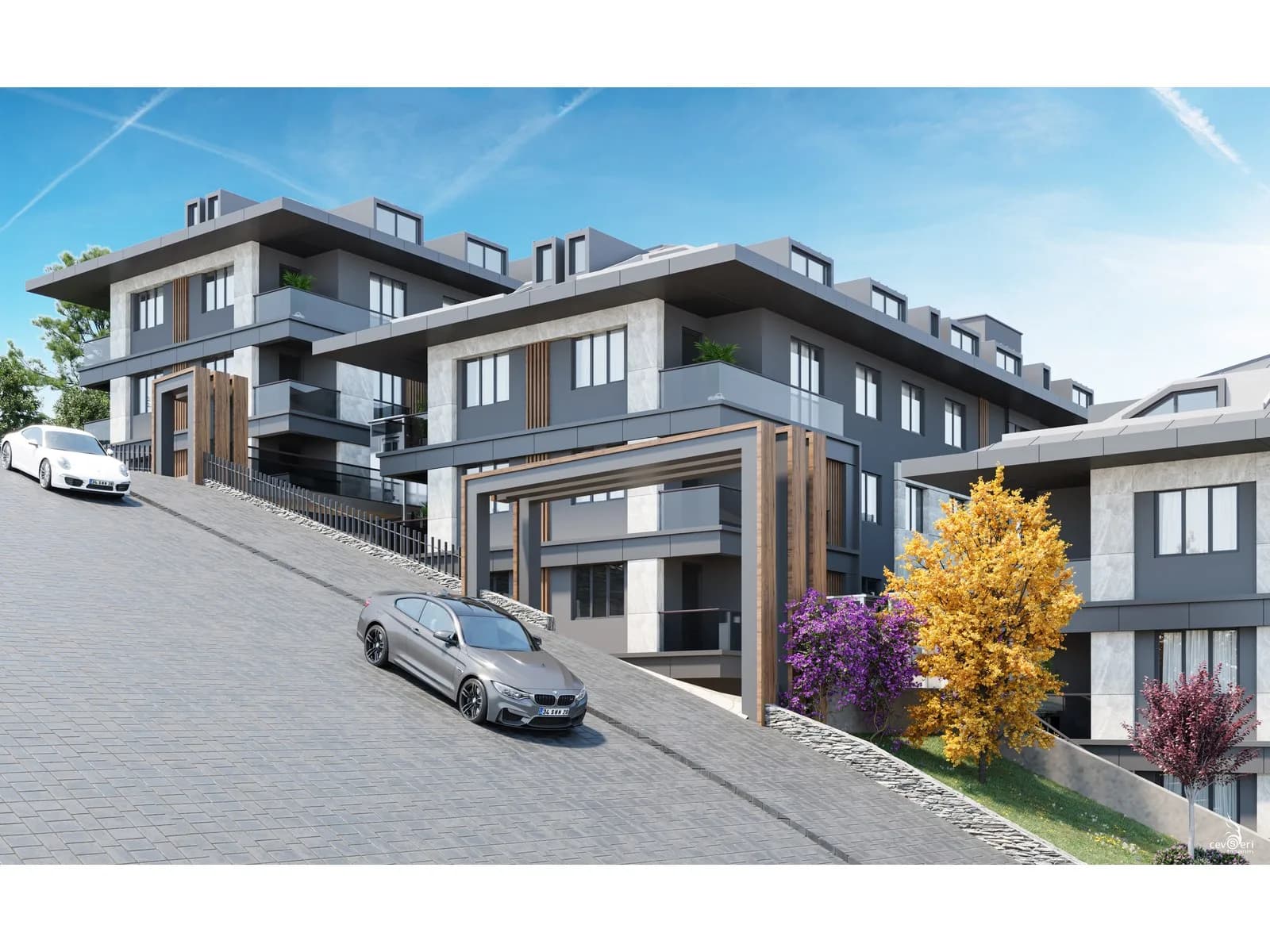 Gizli Bahçe Çengelköy, Üsküdar — dış cephe görselleştirmesi