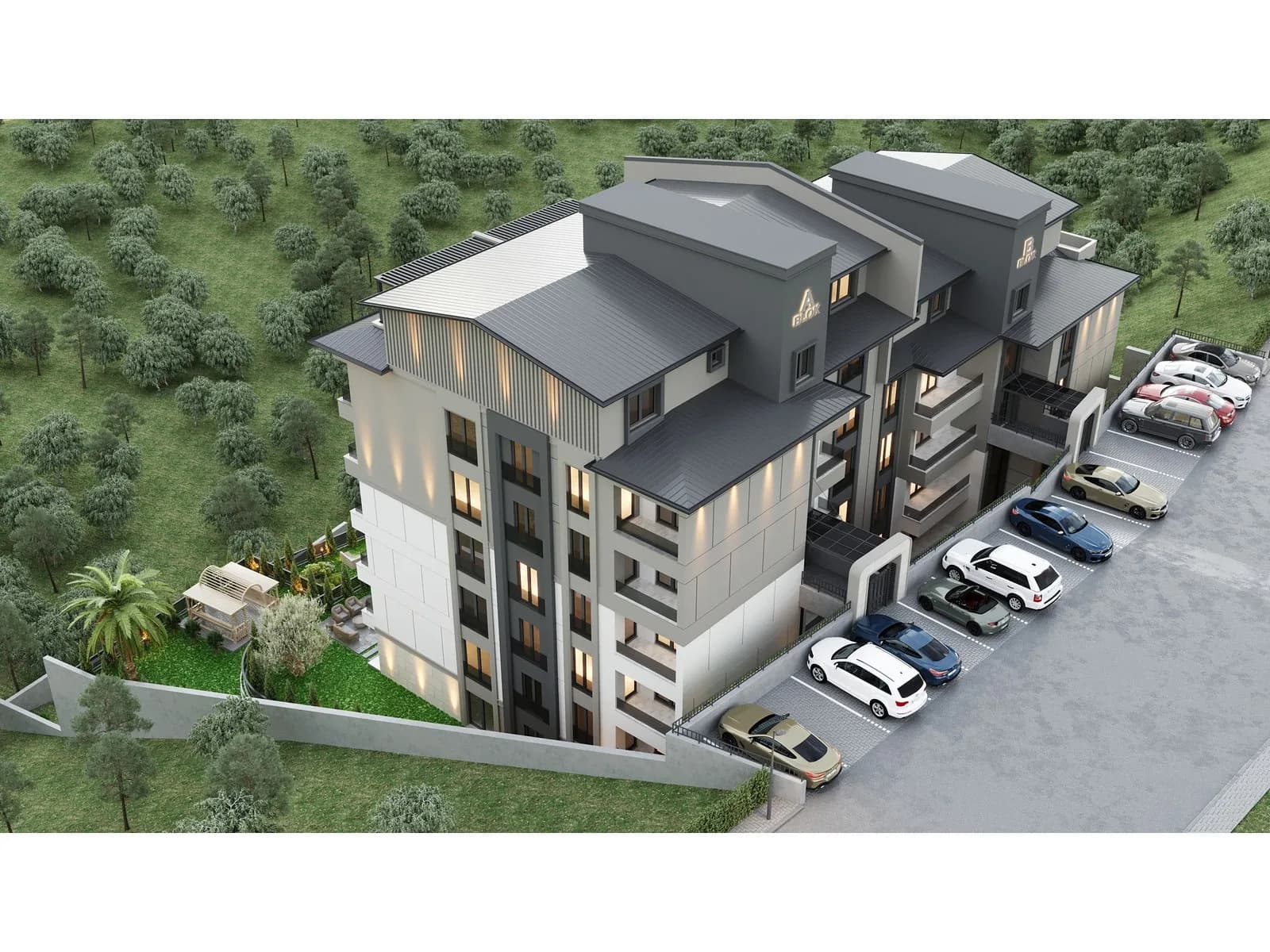 City Marmara, Gemlik — dış cephe görselleştirmesi
