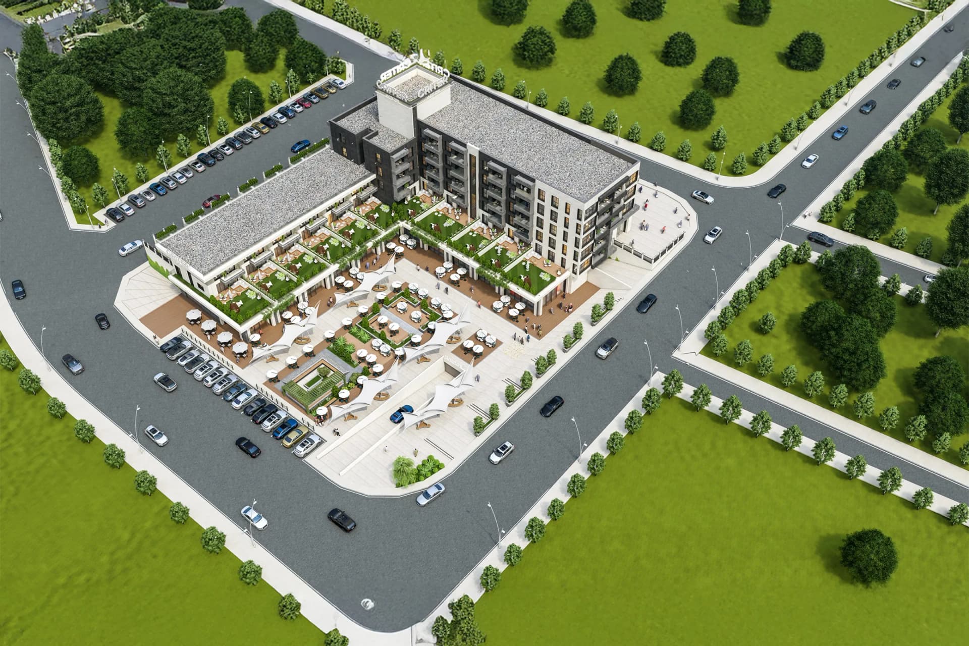 Criter The More, Çankaya — dış cephe görselleştirmesi