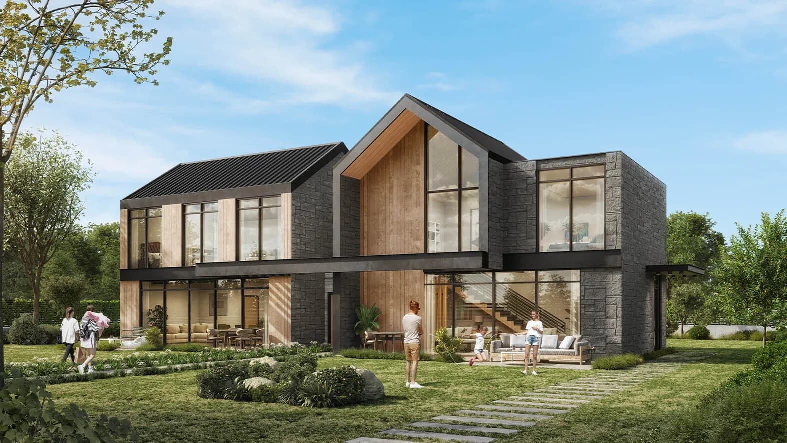 Dedeman Village, Gölbaşı — dış cephe görselleştirmesi · 5. görsel