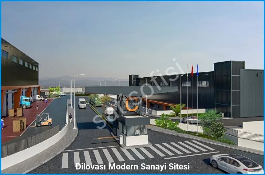 Dilovası Modern Sanayi Sitesi, İzmit — dış cephe görselleştirmesi · 5. görsel