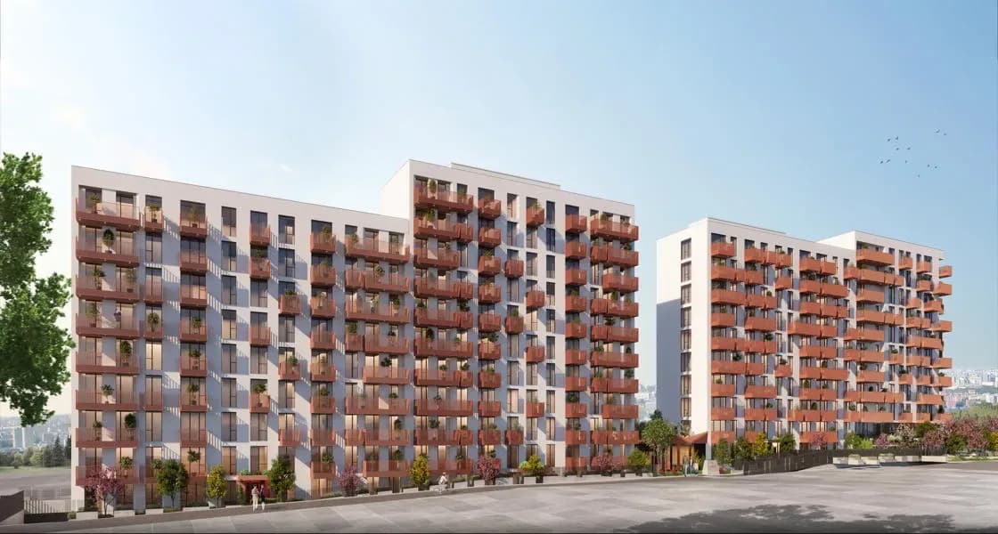 Dosso Dossi Residence, Küçükçekmece — dış cephe görselleştirmesi · 5. görsel