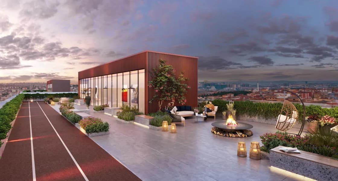 Dosso Dossi Residence, Küçükçekmece — dış cephe görselleştirmesi · 3. görsel