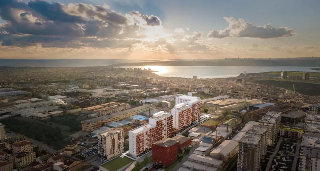 Dosso Dossi Residence, Küçükçekmece — dış cephe görselleştirmesi · 2. görsel