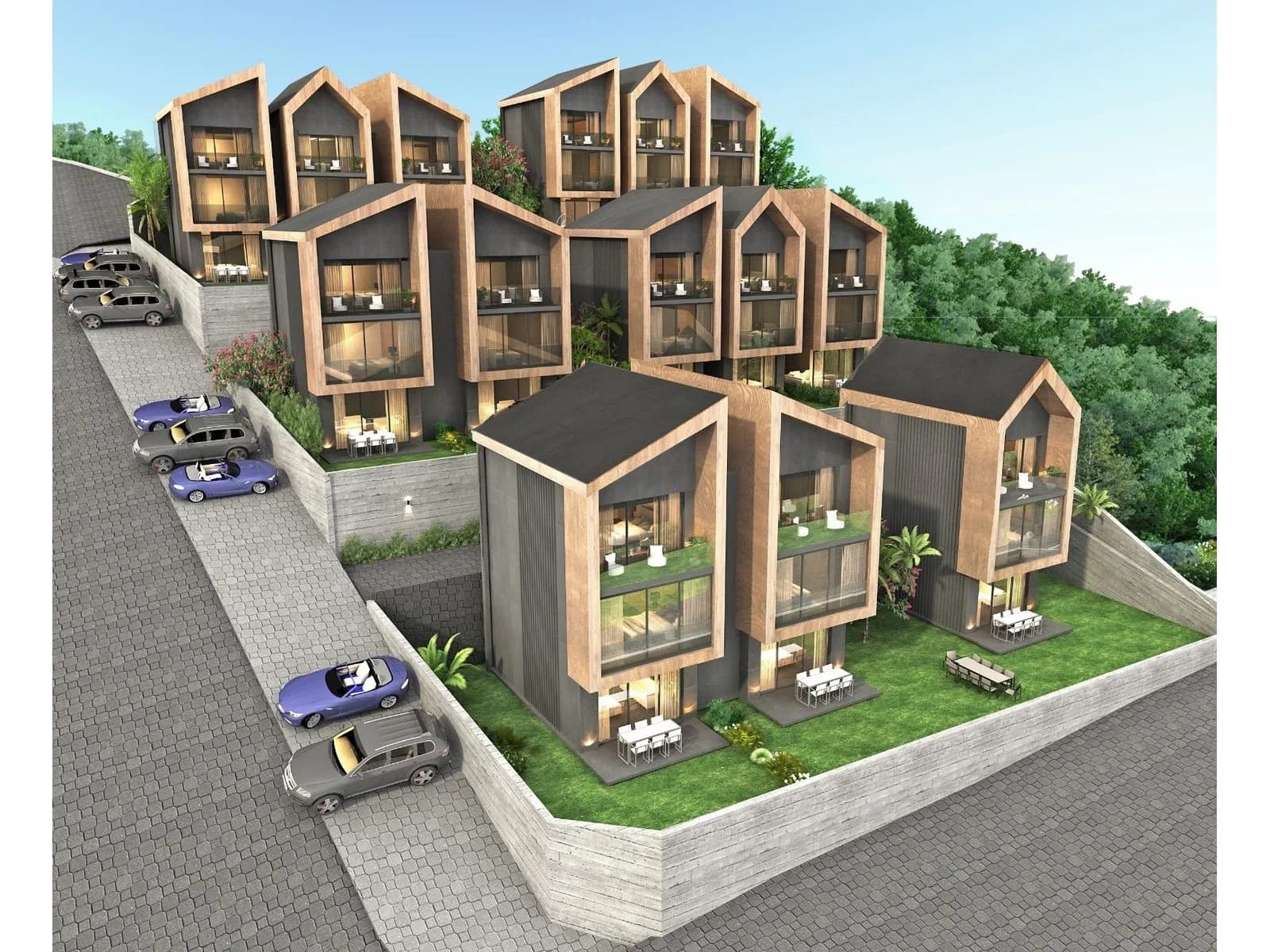 Durupark Country 3, Başiskele — dış cephe görselleştirmesi · 2. görsel