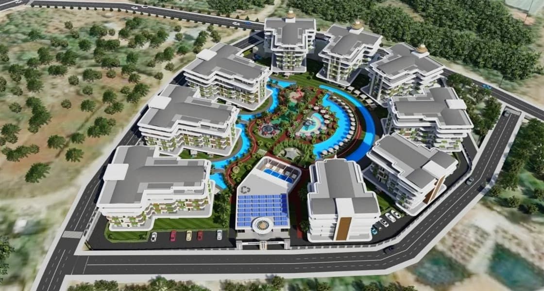 Ekoloji Oba City, Alanya — dış cephe görselleştirmesi · 2. görsel