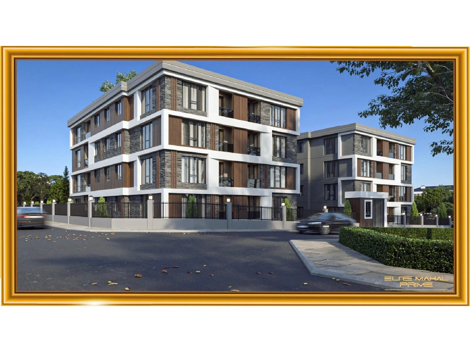 Elite Mahal Prime, Beylikdüzü — dış cephe görselleştirmesi