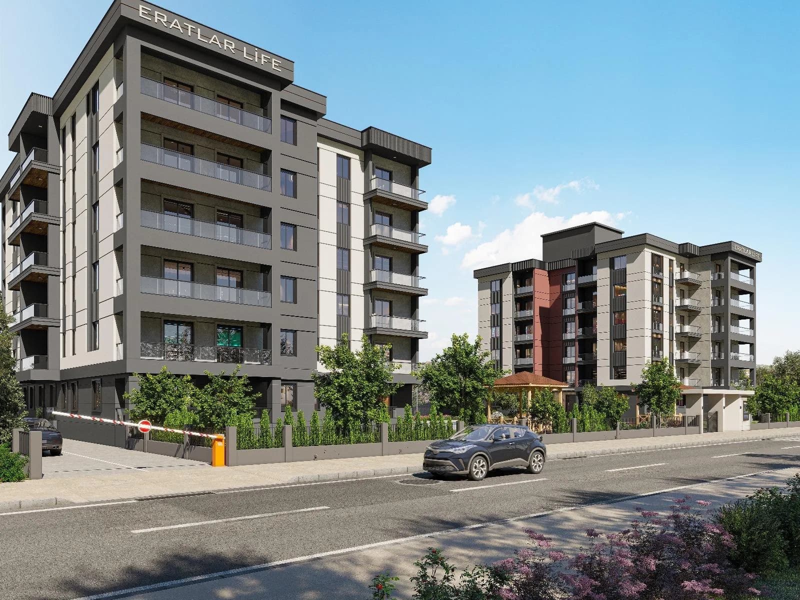 Eratlar Life, Çanakkale — dış cephe görselleştirmesi · 3. görsel