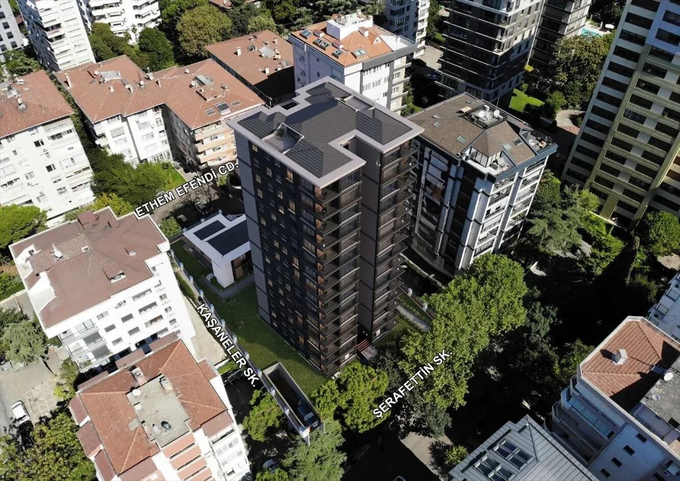 Erciyes Apartmanı, Kadıköy — dış cephe görselleştirmesi · 4. görsel