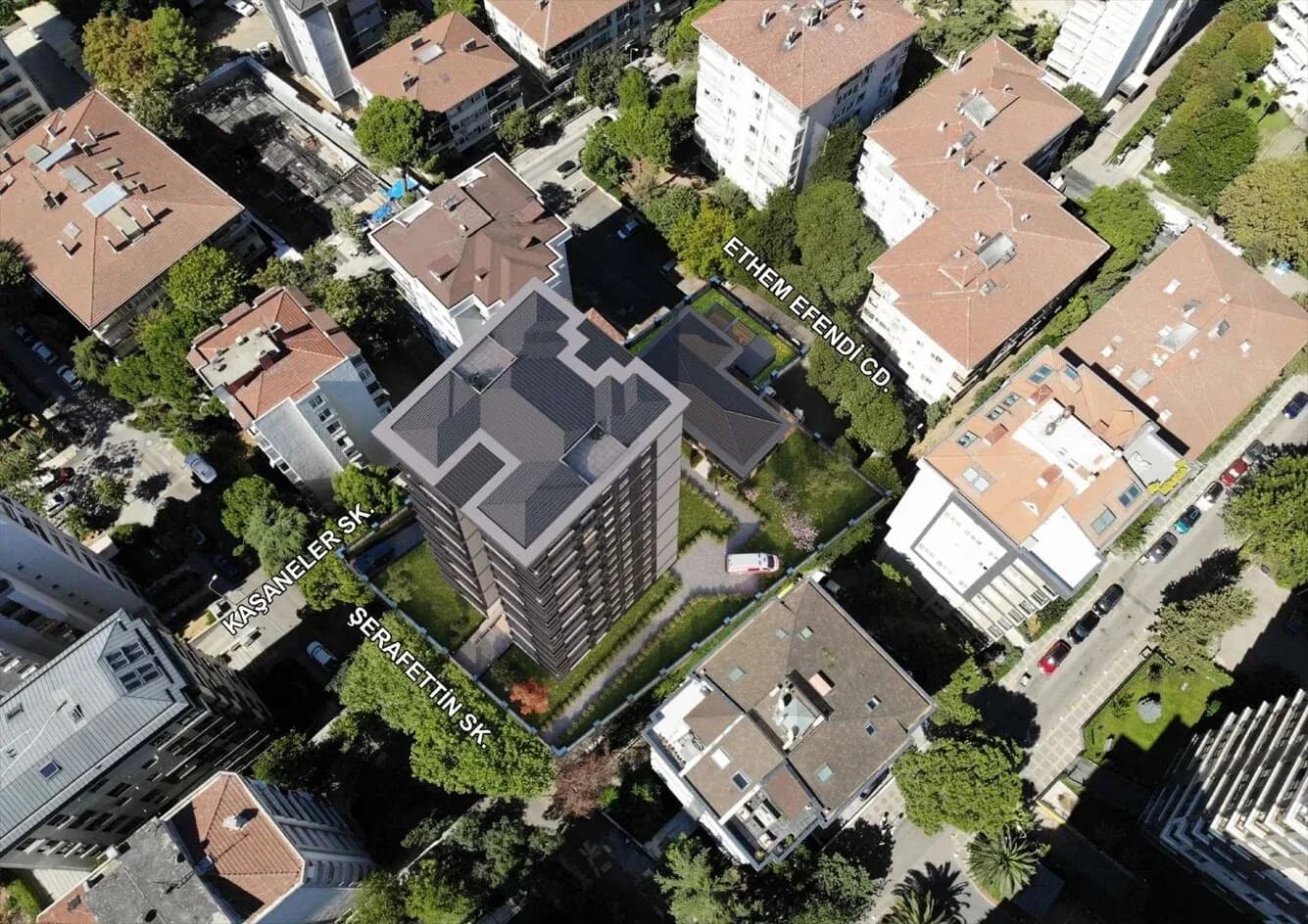 Erciyes Apartmanı, Kadıköy — dış cephe görselleştirmesi · 5. görsel