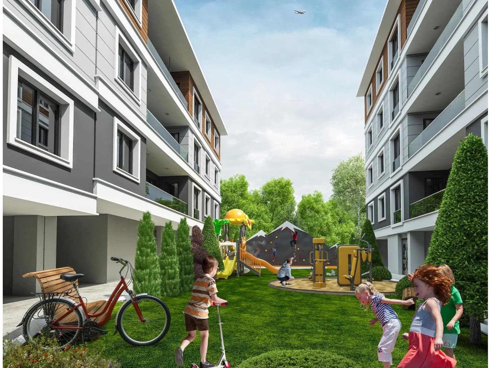 Fark Life Yenice 2, İnegöl — dış cephe görselleştirmesi · 4. görsel