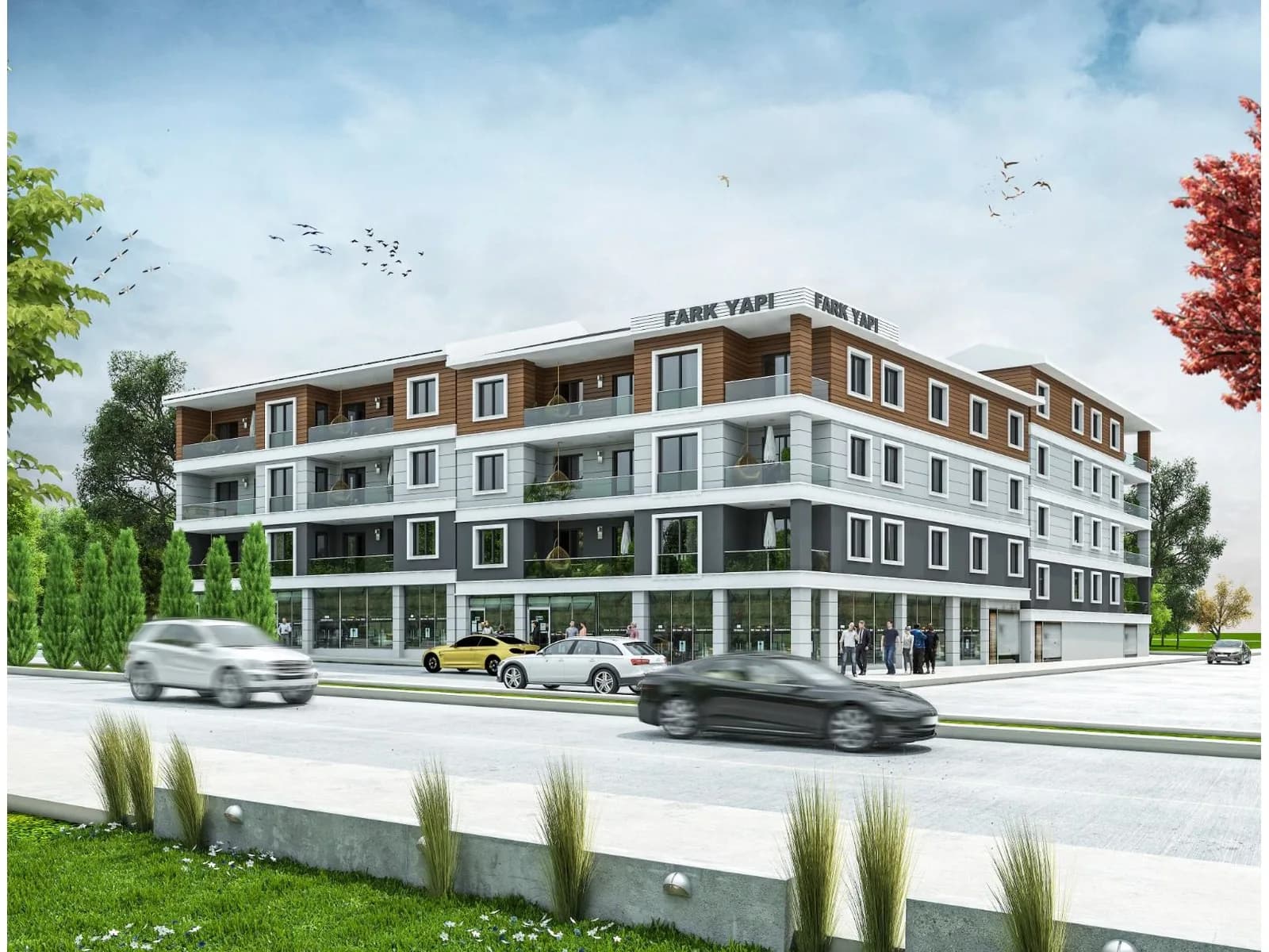 Fark Life Yenice 2, İnegöl — dış cephe görselleştirmesi · 2. görsel