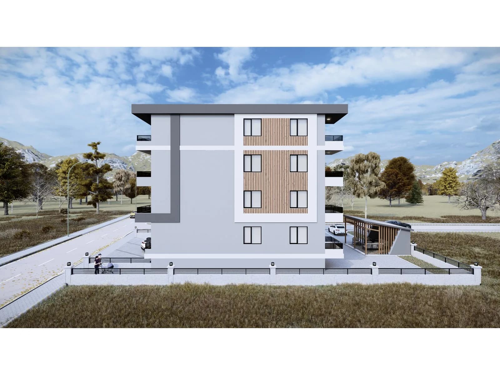Flora 8, Selçuklu — dış cephe görselleştirmesi · 5. görsel