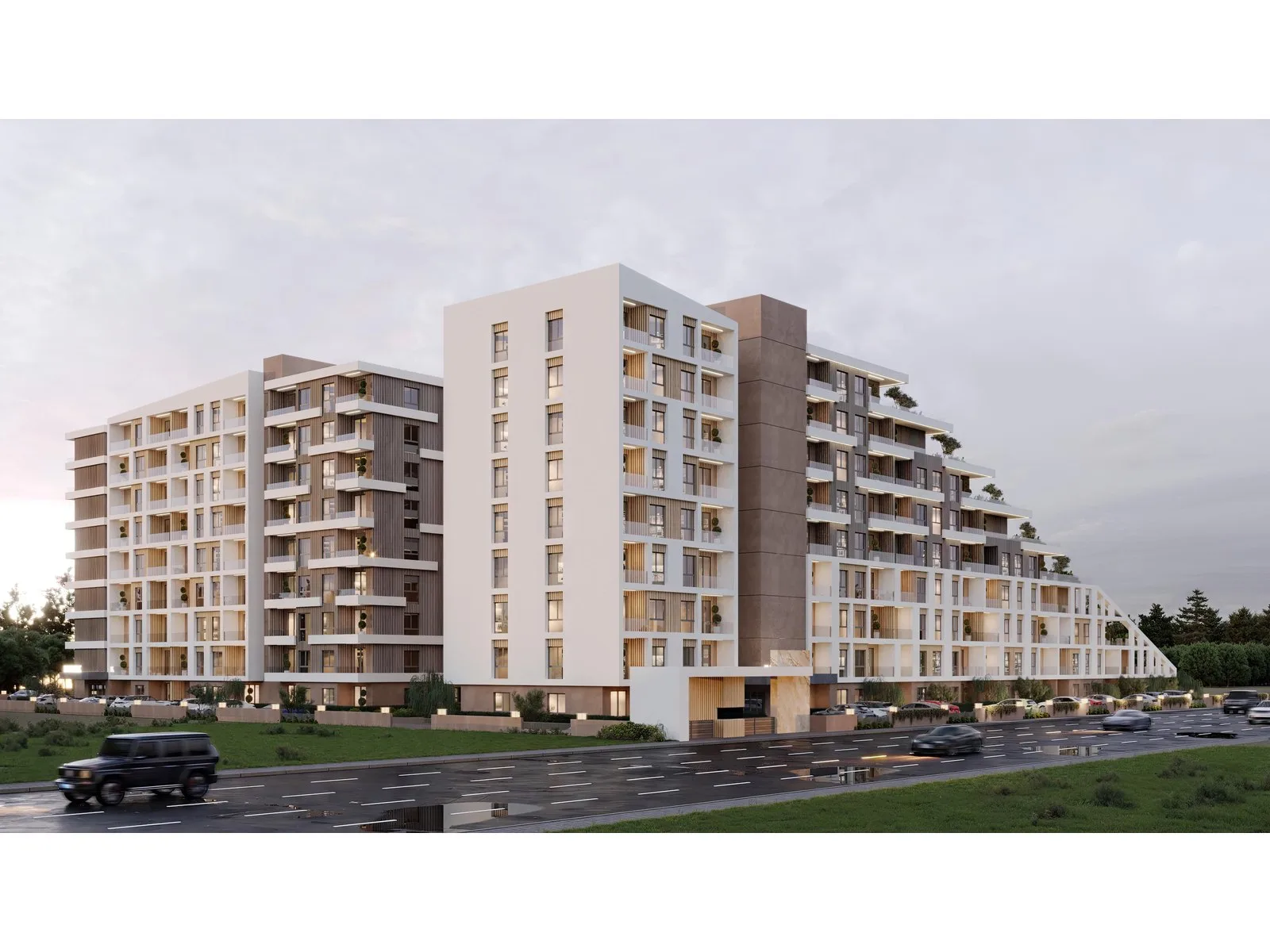 Fortex Terrace, Sincan — dış cephe görselleştirmesi · 5. görsel