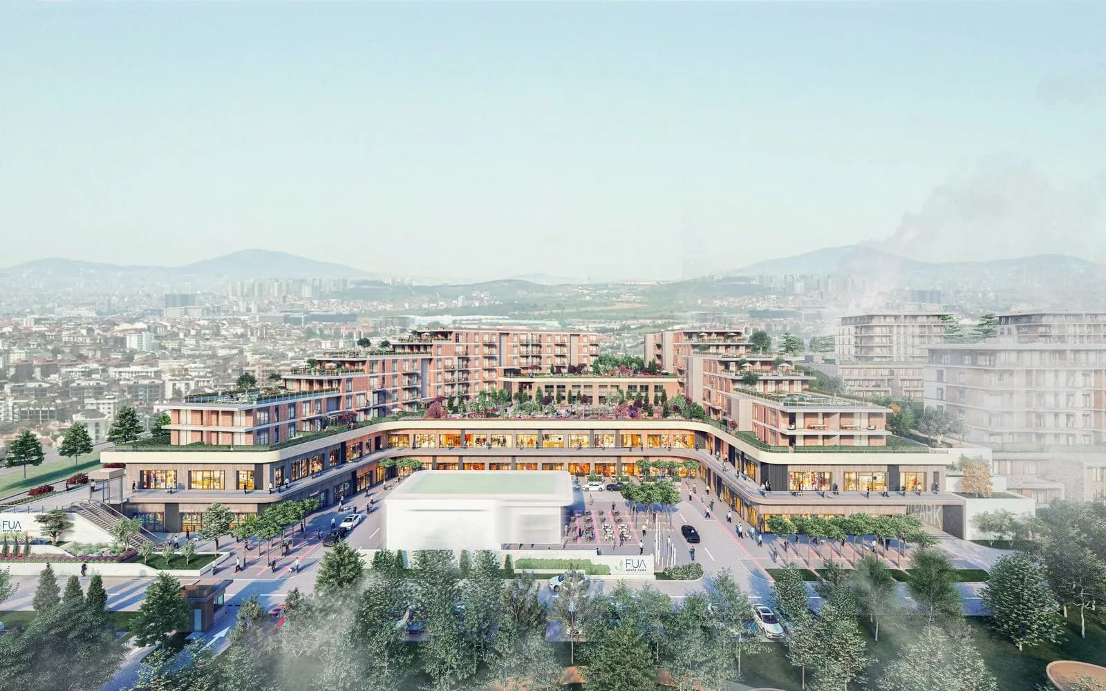 Fua-Denizpark, Tuzla — dış cephe görselleştirmesi