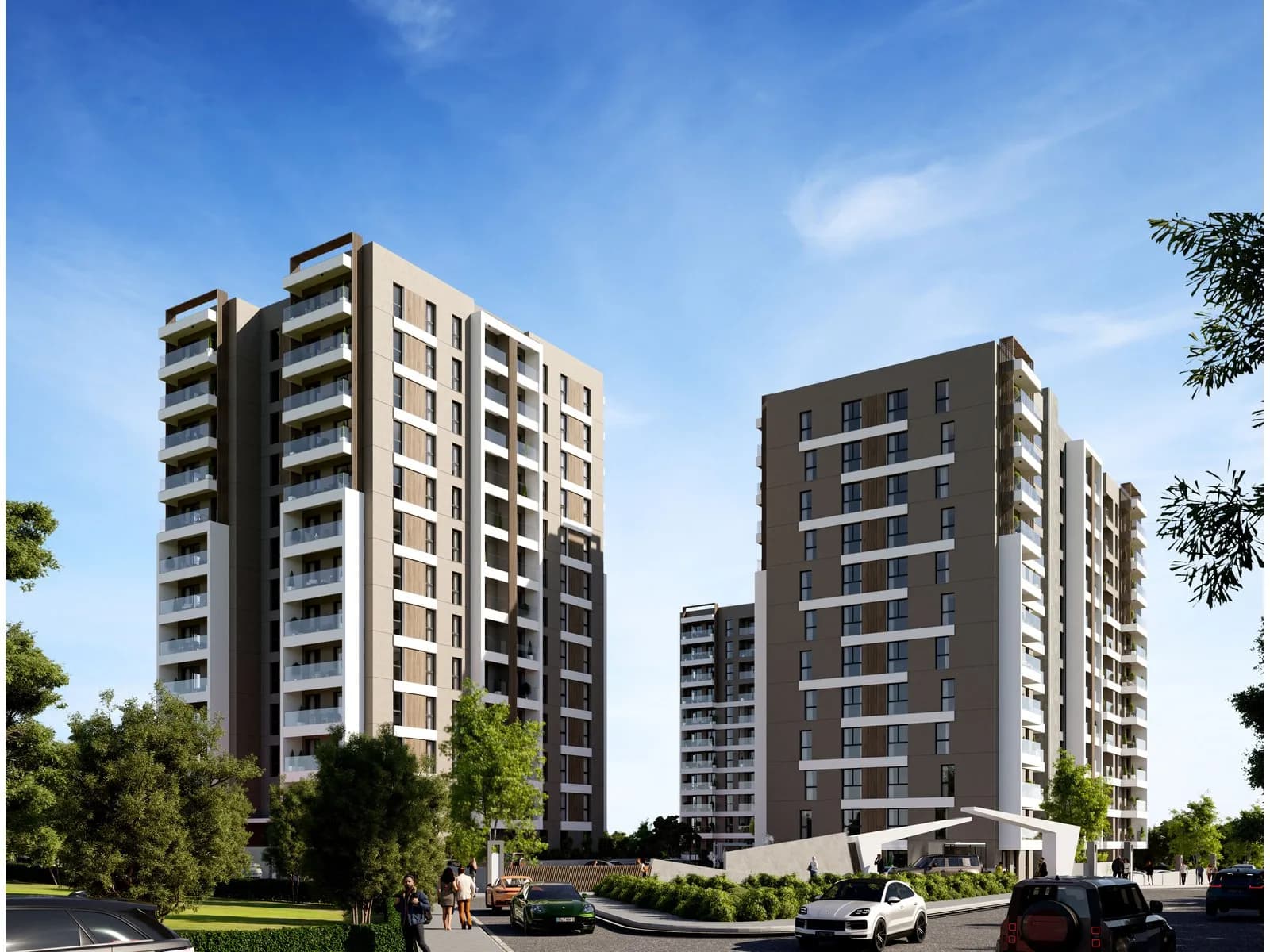 Göktaş Orion Life, Karabağlar — dış cephe görselleştirmesi · 2. görsel
