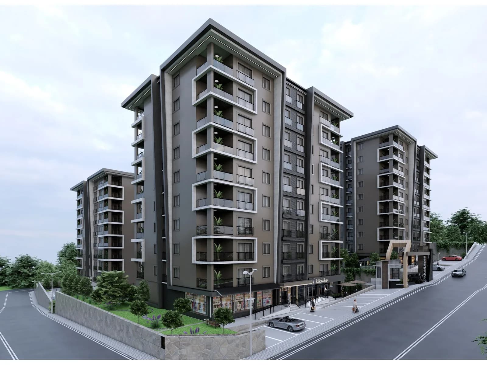 Gümüşyaka Life, Ordu — dış cephe görselleştirmesi · 4. görsel