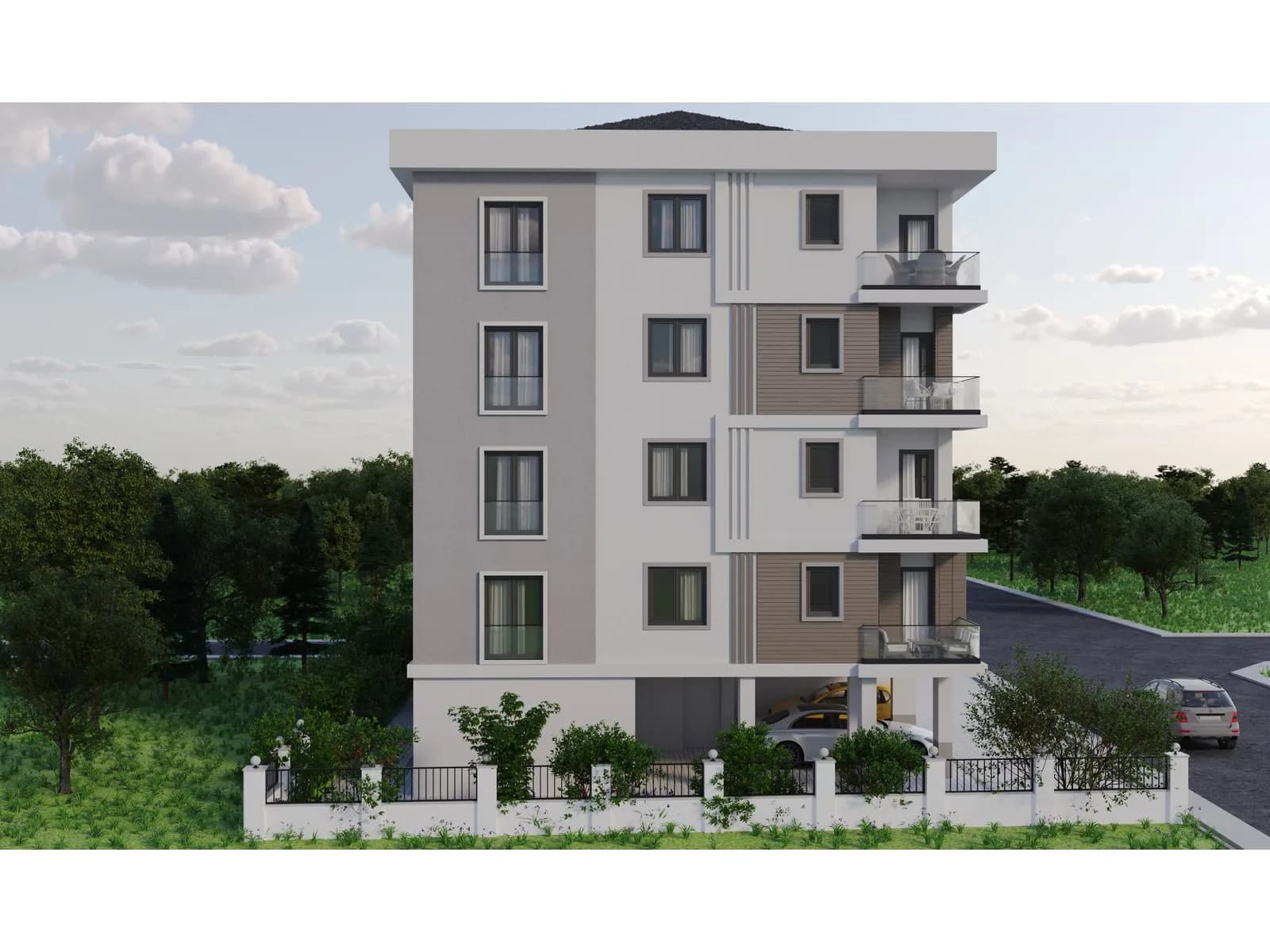 Güneş Şirinevler, Ordu — dış cephe görselleştirmesi · 4. görsel