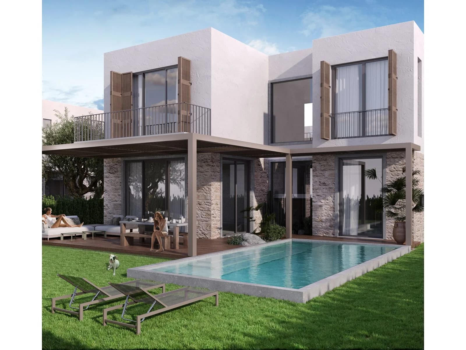 Gusto Urla, Urla — dış cephe görselleştirmesi