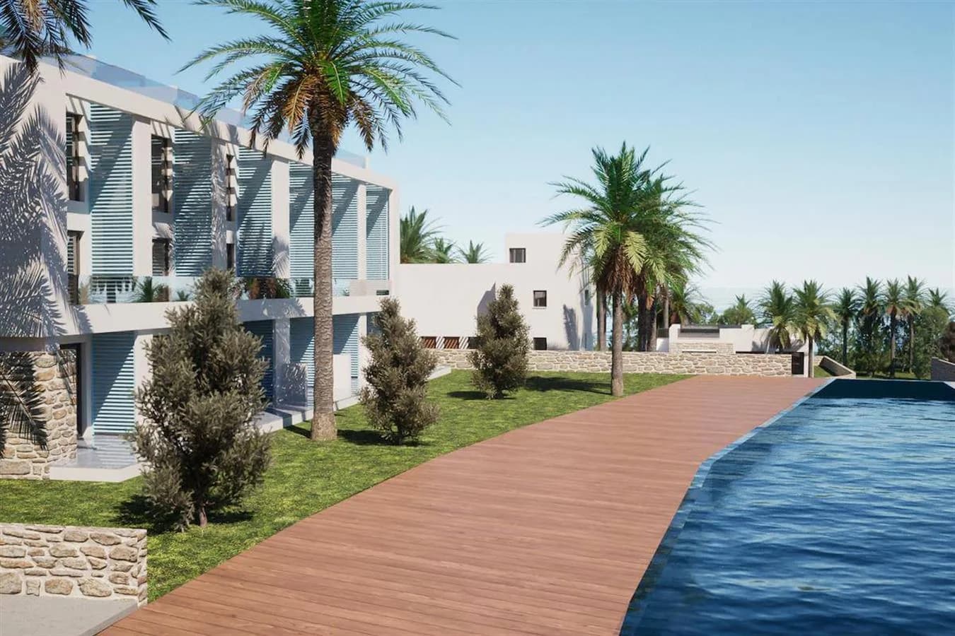 Habitat, Girne — dış cephe görselleştirmesi · 5. görsel