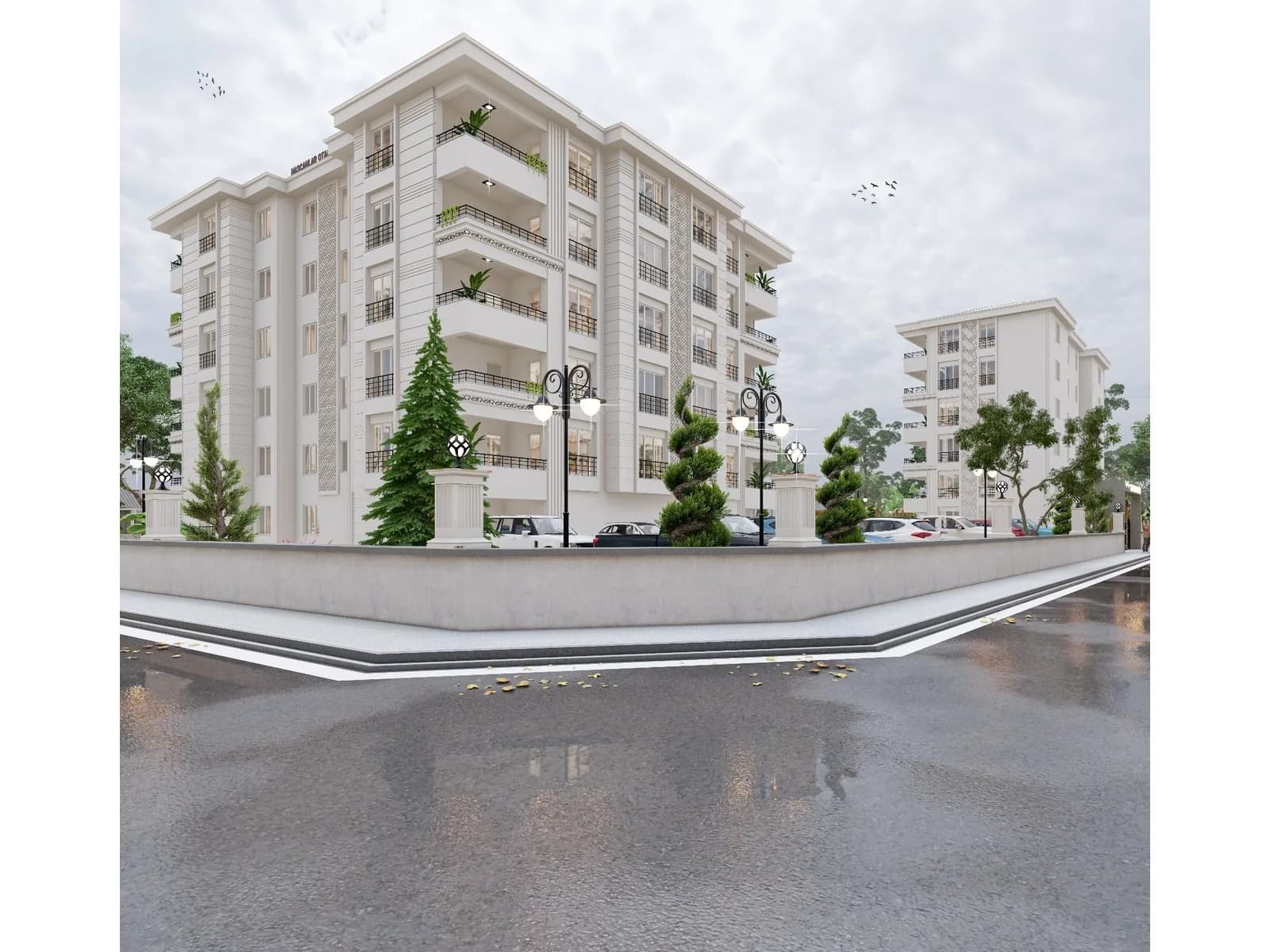 Hascanlar Otağ 1, Kahramanmaraş — dış cephe görselleştirmesi · 2. görsel