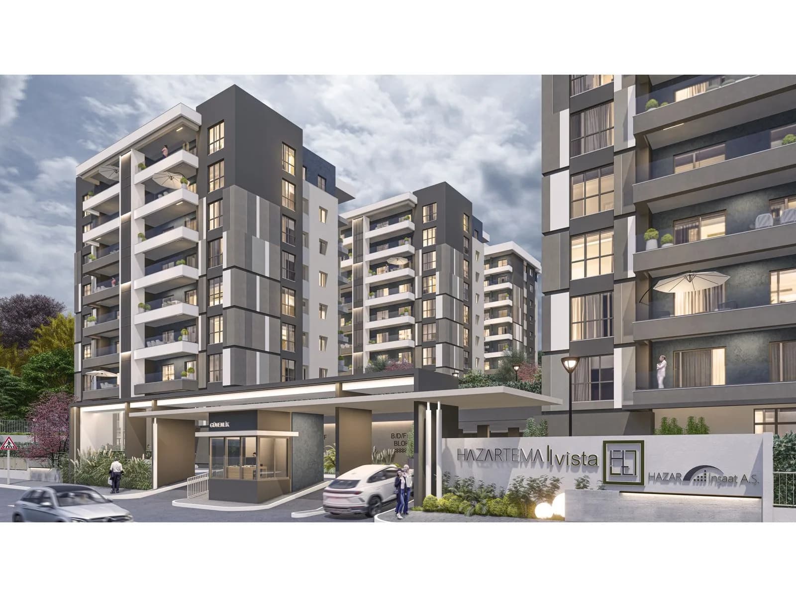 Hazartema Vista, Elazığ — dış cephe görselleştirmesi · 5. görsel