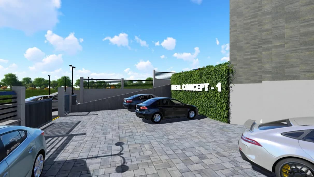İdeal Concept 1, Nilüfer — dış cephe görselleştirmesi · 3. görsel