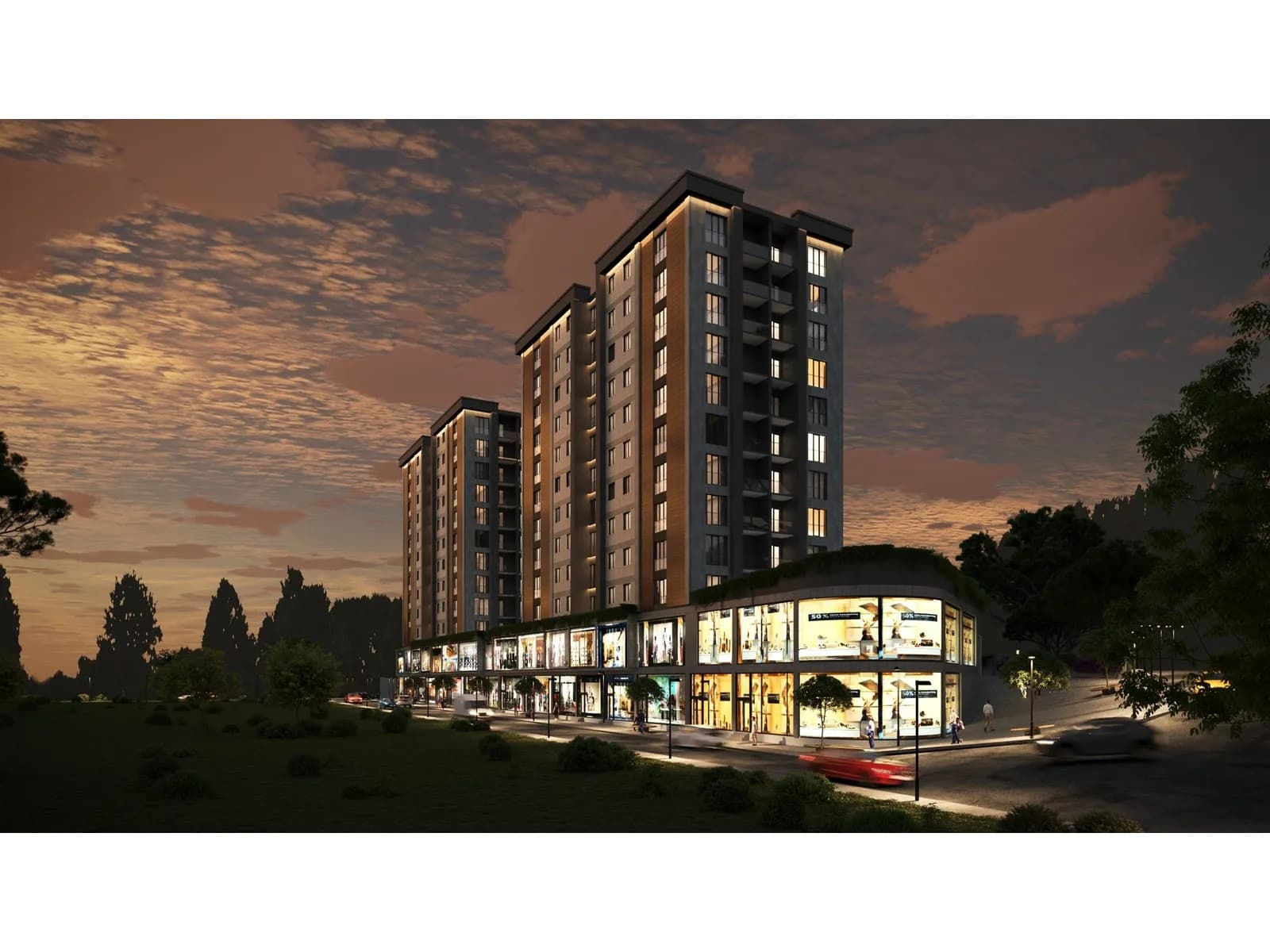 İstown Mahmutbey, Bağcılar — dış cephe görselleştirmesi · 3. görsel