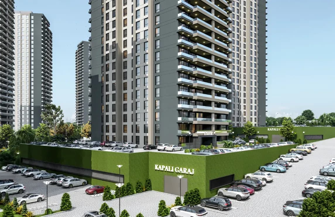 Jewel Premium İncek, Gölbaşı — dış cephe görselleştirmesi