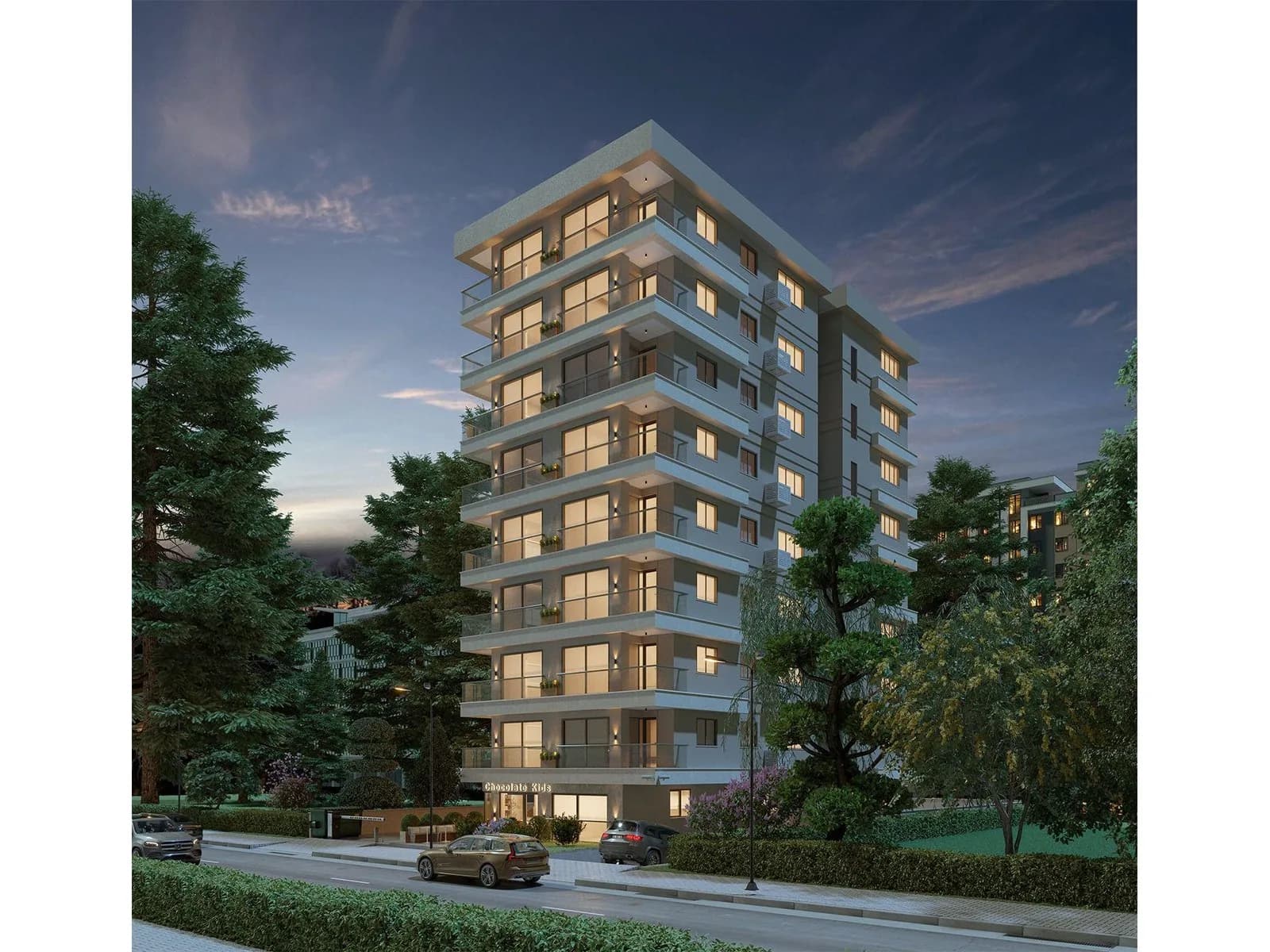 Kanarya Apartmanı, Kadıköy — dış cephe görselleştirmesi · 3. görsel